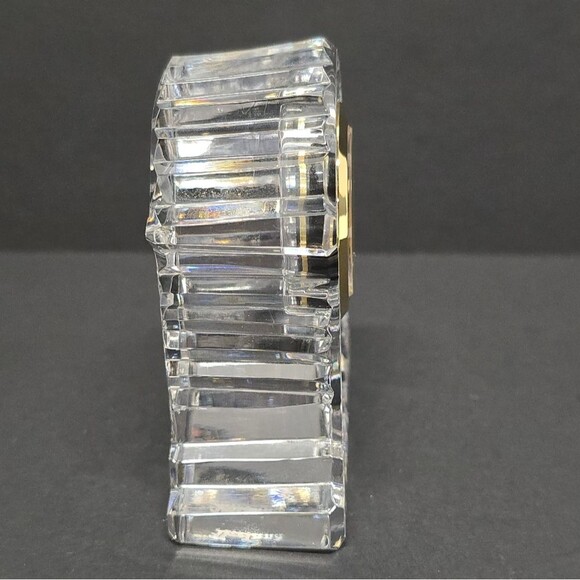 Waterford Crystal Bijou Carriage Mantle Desktop Clock Made in Ireland - Picture 7 of 8